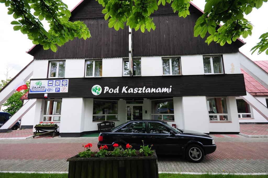 Zajazd Pod Kasztanami 雷恩 外观 照片